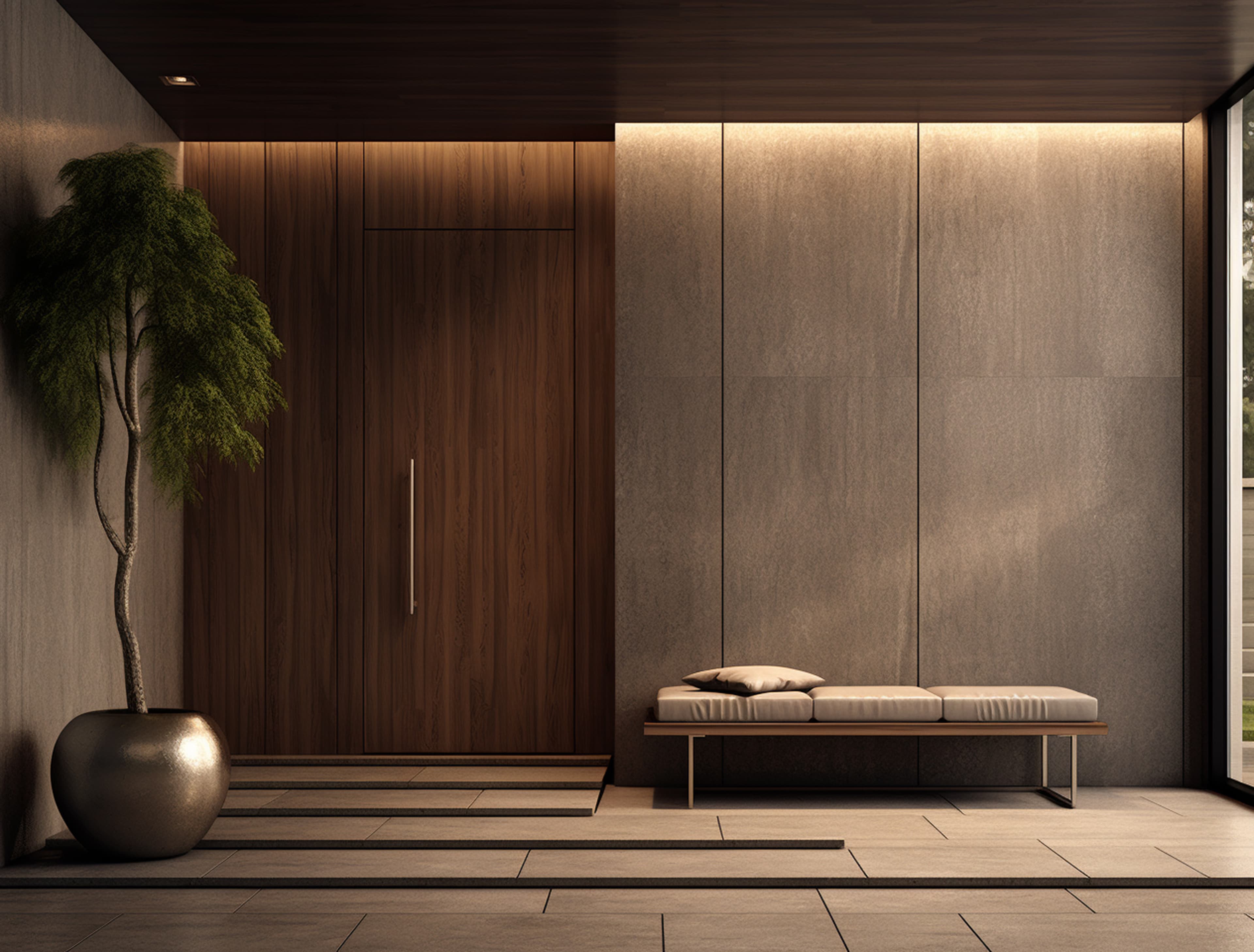 Modern Hotel Lobby